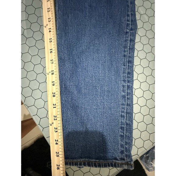 ABERCROMBIE & FITCH WOMENS JEANS SIZE 27/4 CURVE LOVE The Ankle Straight - Picture 7 of 8